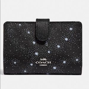 Coach Celestial Print Medium Wallet NWT